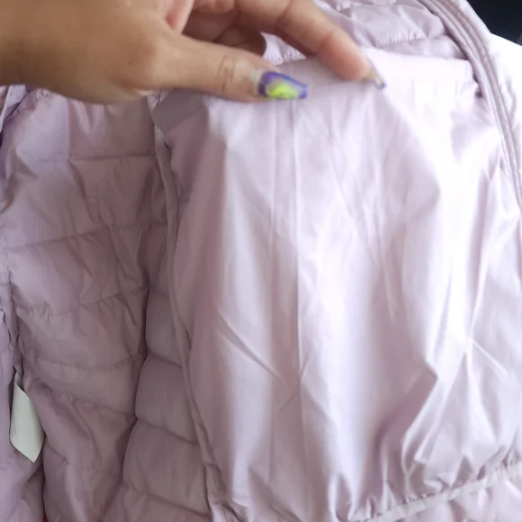 Packable Puffer Jacket in Lilac - Picture 12 of 14